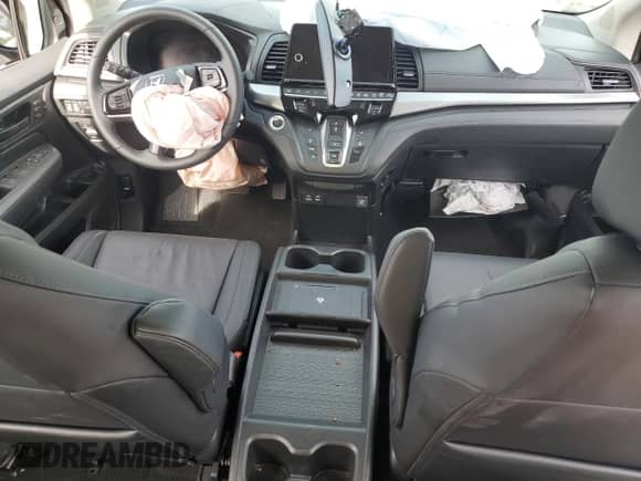 2025 Honda Odyssey EX-L с VIN 5FNRL6H69SB055805, выставлен на аукционе Copart как лот 85557885 с пробегом Не указан миль и Списание • Salvage title. История ставок и продаж доступна на DreamBid. Изображение 8.