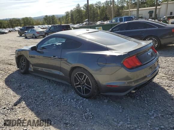 2018 Ford Mustang EcoBoost with VIN 1FA6P8TH2J5164933, listed as a Copart auction lot 82661865 with 117,209 mi miles and Salvage title. Bid and sale history available at DreamBid. Image 2.