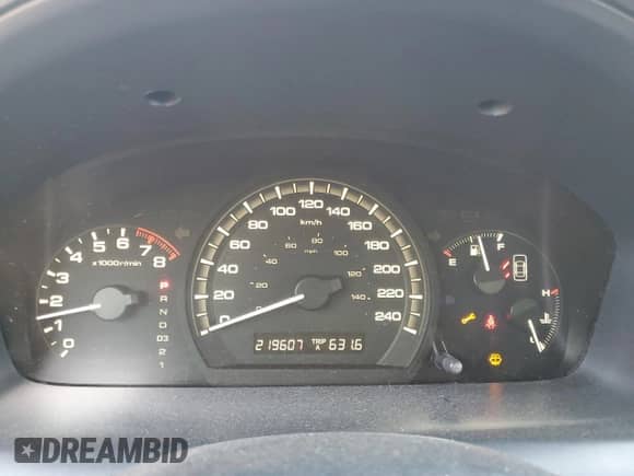 2007 Honda Accord EX with VIN 1HGCM56757A804593, listed as a Copart auction lot 80185415 with 219,607 mi miles and Salvage title. Bid and sale history available at DreamBid. Image 9.