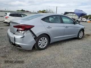 2020 Hyundai Elantra SE с VIN KMHD74LF2LU070998, выставлен на аукционе Copart как лот 80430375 с пробегом 8 764 миль миль и Списание • Salvage title. История ставок и продаж доступна на DreamBid. Изображение 3.