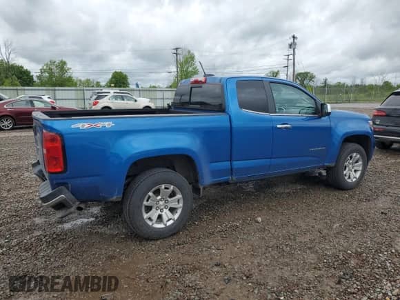 2022 Chevrolet Colorado 4WD LT with VIN 1GCHTCEA9N1292391, listed as a Copart auction lot 58811905 with 20,655 mi miles and Salvage title. Bid and sale history available at DreamBid. Image 3.