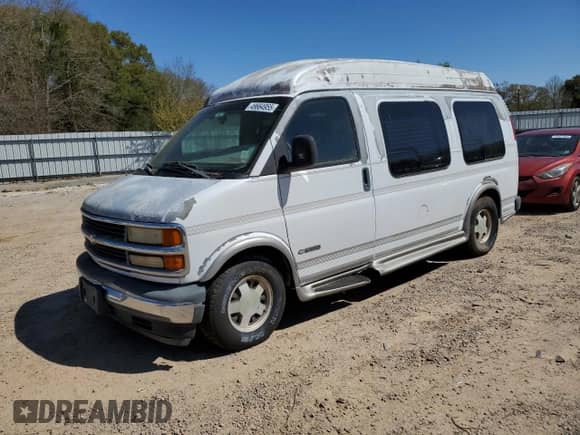2002 Chevrolet Express с VIN 1GBFG15R221214329, выставлен на аукционе Copart как лот 49664955 с пробегом 108 408 миль миль и Чистый • Clean title. История ставок и продаж доступна на DreamBid. Изображение 1.