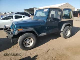 1995 Jeep Wrangler S with VIN 1J4FY19P1SP202309, listed as a Copart auction lot 69622435 with 187,977 mi miles and Clean title. Bid and sale history available at DreamBid. Image 1.