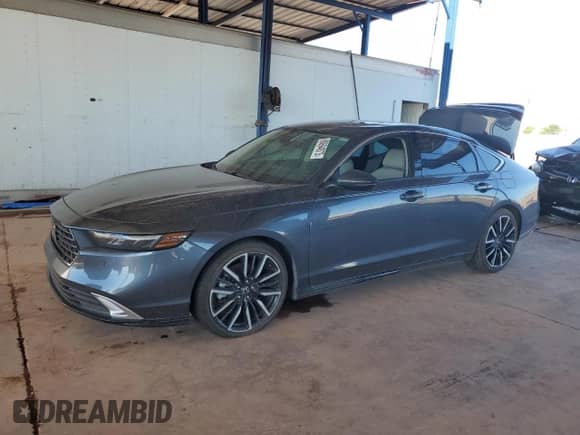 2023 Honda Accord Touring with VIN 1HGCY2F88PA033249, listed as a Copart auction lot 80694875 with 111,582 mi miles and Salvage title. Bid and sale history available at DreamBid. Image 1.