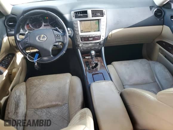 2008 Lexus IS 250 с VIN JTHBK262X82072720, выставлен на аукционе Copart как лот 89880435 с пробегом 222 266 миль миль и Списание • Salvage title. История ставок и продаж доступна на DreamBid. Изображение 8.