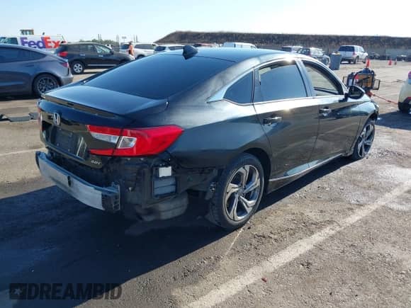 2018 Honda Accord EX-L with VIN 1HGCV2F51JA028528, listed as a IAAI auction lot 42666833 with 109,869 mi miles and . Bid and sale history available at DreamBid. Image 4.