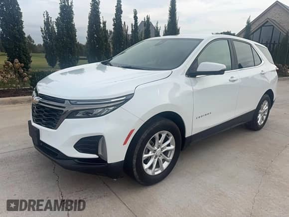 2024 Chevrolet Equinox LT с VIN 3GNAXKEGXRS111394, выставлен на аукционе Copart как лот 90109055 с пробегом 5 690 миль миль и Чистый • Clean title. История ставок и продаж доступна на DreamBid. Изображение 2.