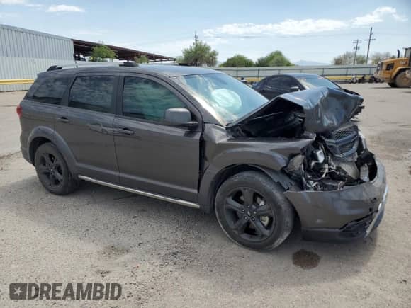 2019 Dodge Journey Crossroad с VIN 3C4PDCGB5KT862342, выставлен на аукционе Copart как лот 68226115 с пробегом 76 809 миль миль и Списание • Salvage title. История ставок и продаж доступна на DreamBid. Изображение 4.