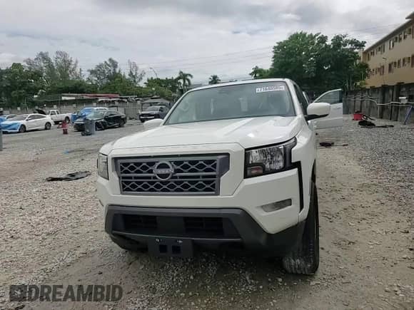 2023 Nissan Frontier SV with VIN 1N6ED1EK2PN615055, listed as a Copart auction lot 71640585 with 35,270 mi miles and Salvage title. Bid and sale history available at DreamBid. Image 13.