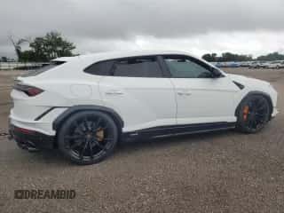 2023 Lamborghini Urus S with VIN ZPBUB3ZL1PLA23914, listed as a Copart auction lot 56637685 with 1,685 mi miles and Salvage title. Bid and sale history available at DreamBid. Image 3.