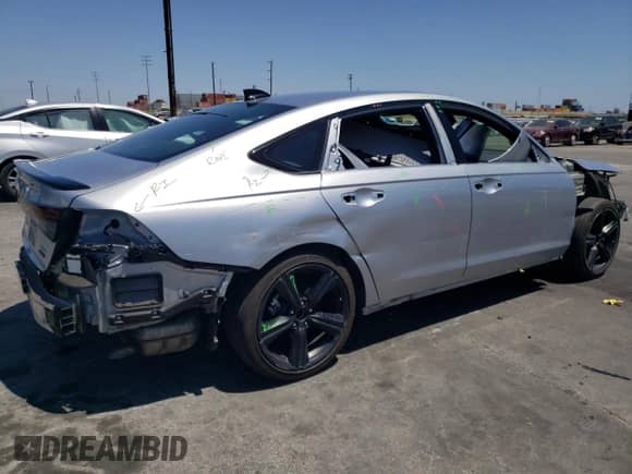 2024 Honda Accord Sport-L with VIN 1HGCY2F79RA057909, listed as a Copart auction lot 57499545 with 15,910 mi miles and Salvage title. Bid and sale history available at DreamBid. Image 3.