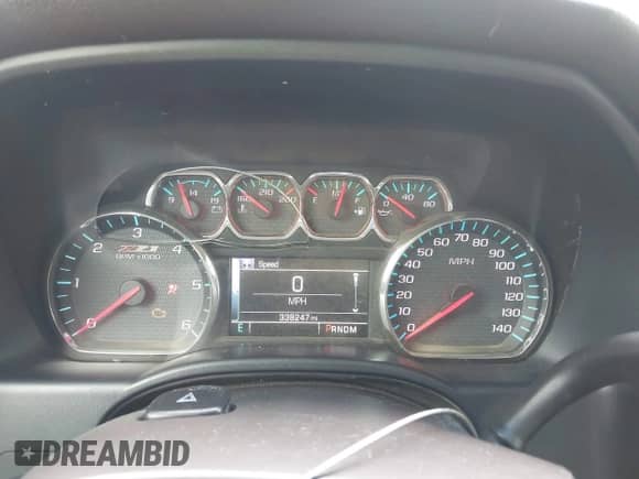 2016 Chevrolet Silverado 1500 LTZ z VIN 3GCUKSEC5GG264816, wystawiony jako IAAI lot #42344166 z przebiegiem 338 247 mil mil oraz . Historia ofert i sprzedaży dostępna na DreamBid. Obrazek 7.