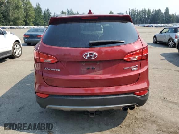 2014 Hyundai Santa Fe z VIN 5XYZUDLA4EG224106, wystawiony jako Copart lot #71776945 z przebiegiem 95 362 mil mil oraz Czysty tytuł • Clean title. Historia ofert i sprzedaży dostępna na DreamBid. Obrazek 6.