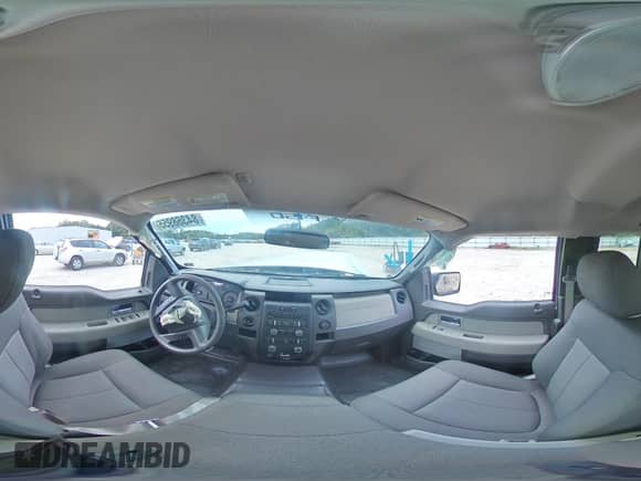 2010 Ford F-150 XL with VIN 1FTEX1CW8AFD74376, listed as a Copart auction lot 84368955 with Not provided miles and Salvage title. Bid and sale history available at DreamBid. Image 14.