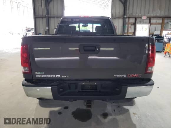 2011 GMC Sierra 1500 SLT with VIN 1GTR2WE39BZ190483, listed as a Copart auction lot 54479985 with 161,165 mi miles and Salvage title. Bid and sale history available at DreamBid. Image 6.