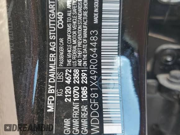 2009 Mercedes-Benz C 300 Sport z VIN WDDGF81X49R064483, wystawiony jako Copart lot #90815515 z przebiegiem 183 785 mil mil oraz Czysty tytuł • Clean title. Historia ofert i sprzedaży dostępna na DreamBid. Obrazek 12.