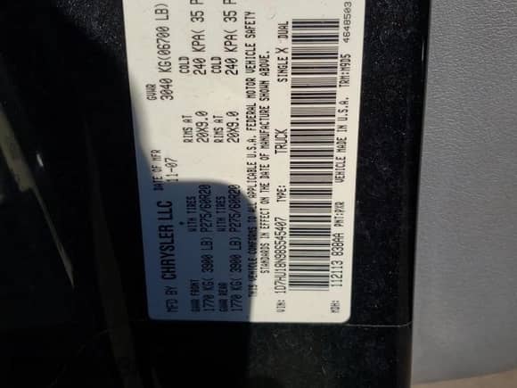 2008 Dodge 1500 ST with VIN 1D7HU18N98S545407, listed as a Copart auction lot 76030354 with 147,345 mi miles and Salvage title. Bid and sale history available at DreamBid. Image 12.