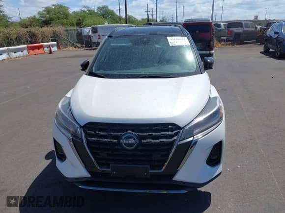 2024 Nissan Kicks SR with VIN 3N1CP5DV6RL535820, listed as a IAAI auction lot 43188034 with 6,519 mi miles and . Bid and sale history available at DreamBid. Image 12.