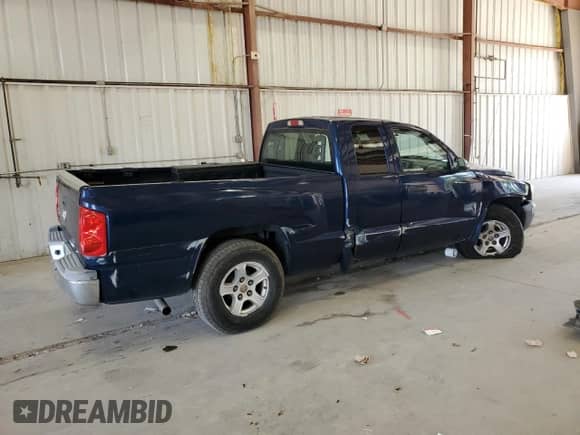2005 Dodge Dakota SLT with VIN 1D7HE42K65S133244, listed as a Copart auction lot 65737025 with 171,325 mi miles and Salvage title. Bid and sale history available at DreamBid. Image 3.
