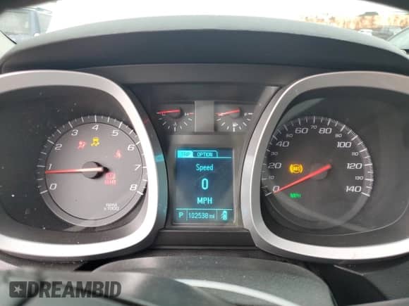 2014 Chevrolet Equinox LTZ with VIN 2GNFLDE35E6234958, listed as a Copart auction lot 68841615 with 102,538 mi miles and Salvage title. Bid and sale history available at DreamBid. Image 9.