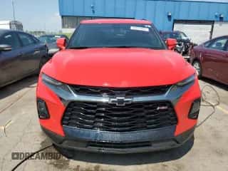 2022 Chevrolet Blazer RS с VIN 3GNKBERS3NS176892, выставлен на аукционе Copart как лот 68633095 с пробегом 39 717 миль миль и Списание • Salvage title. История ставок и продаж доступна на DreamBid. Изображение 5.