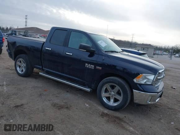 2018 Ram 1500 Big Horn with VIN 1C6RR7GT6JS296208, listed as a IAAI auction lot 41546701 with 47,643 mi miles and . Bid and sale history available at DreamBid. Image 1.