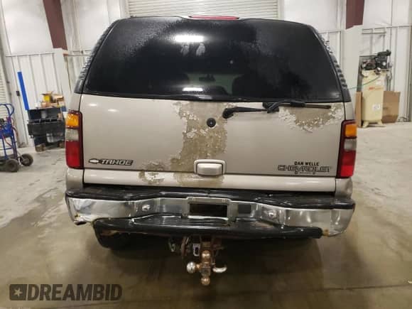 2001 Chevrolet Tahoe LT with VIN 1GNEK13T31J167368, listed as a Copart auction lot 80845895 with 440,957 mi miles and Salvage title. Bid and sale history available at DreamBid. Image 6.