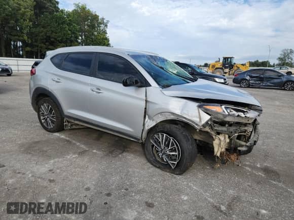 2021 Hyundai Tucson Ultimate with VIN KM8J33ALXMU321303, listed as a Copart auction lot 84720195 with 122,064 mi miles and Salvage title. Bid and sale history available at DreamBid. Image 4.