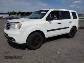 2014 Honda Pilot LX with VIN 5FNYF4H22EB017311, listed as a Copart auction lot 81759515 with 195,907 mi miles and Salvage title. Bid and sale history available at DreamBid. Image 1.