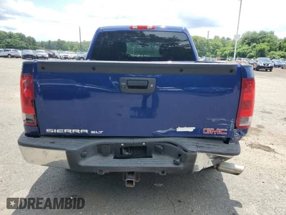 2013 GMC Sierra 1500 SLT with VIN 3GTP2WE77DG161822, listed as a Copart auction lot 63851855 with 169,146 mi miles and Salvage title. Bid and sale history available at DreamBid. Image 6.