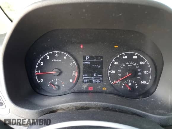 2019 Hyundai Accent SE с VIN 3KPC24A31KE039746, выставлен на аукционе Copart как лот 69554925 с пробегом 85 404 миль миль и Списание • Salvage title. История ставок и продаж доступна на DreamBid. Изображение 9.