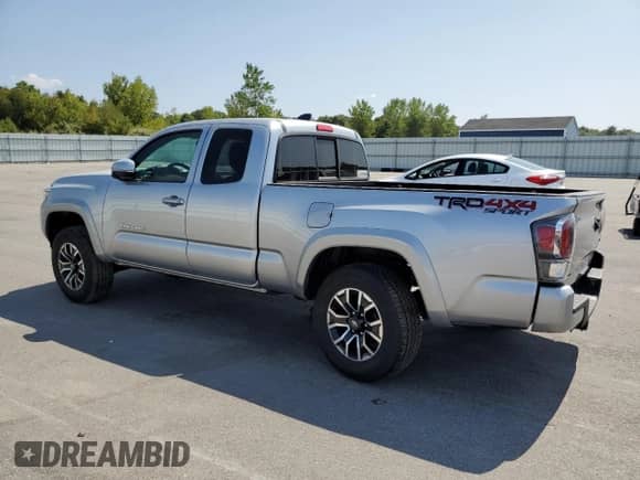 2022 Toyota Tacoma SR z VIN 3TYSZ5AN4NT074178, wystawiony jako Copart lot #67775625 z przebiegiem 20 776 mil mil oraz Szkoda całkowita • Salvage title. Historia ofert i sprzedaży dostępna na DreamBid. Obrazek 2.