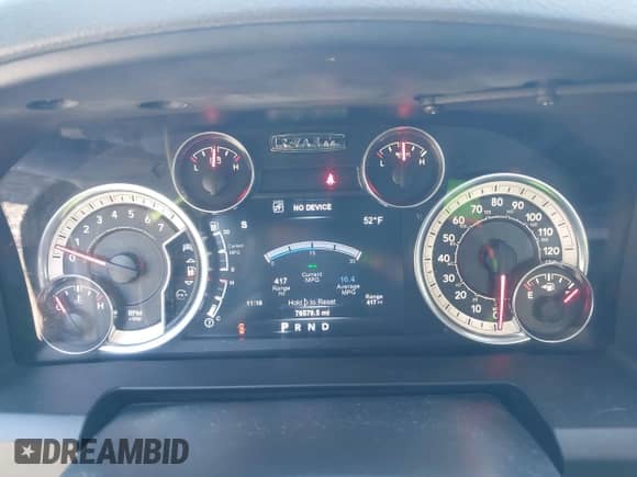 2017 Ram 1500 SLT with VIN 1C6RR7GT4HS731513, listed as a IAAI auction lot 43470494 with 76,579 mi miles and . Bid and sale history available at DreamBid. Image 7.