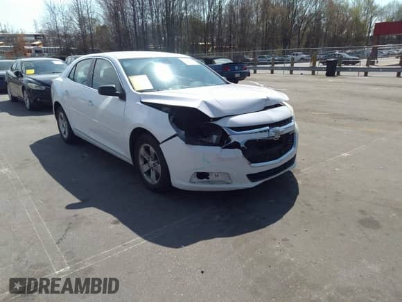 2015 Chevrolet Malibu LS z VIN 1G11A5SL1FF226133, wystawiony jako IAAI lot #41917297 z przebiegiem 89 484 mil mil oraz . Historia ofert i sprzedaży dostępna na DreamBid. Obrazek 1.