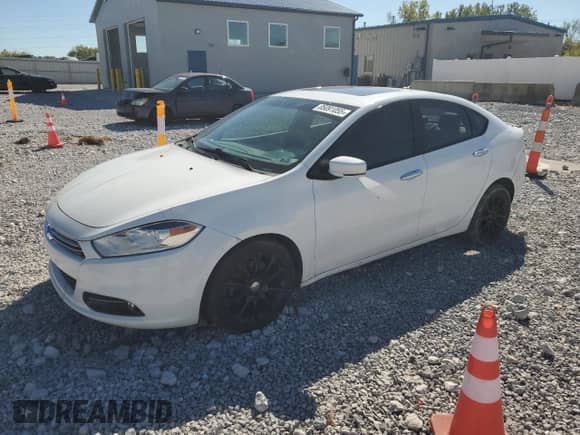 2013 Dodge Dart Limited with VIN 1C3CDFCH0DD319567, listed as a Copart auction lot 85091055 with 152,379 mi miles and Clean title. Bid and sale history available at DreamBid. Image 1.