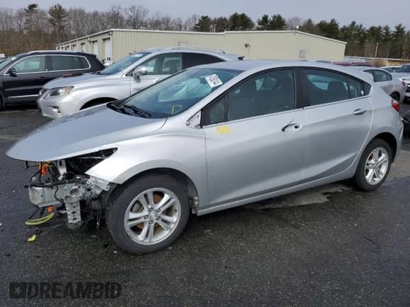 2018 Chevrolet Cruze LT with VIN 3G1BH6SE7JS647723, listed as a Copart auction lot 47550144 with 124,849 mi miles and . Bid and sale history available at DreamBid. Image 1.