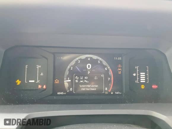 2024 Toyota Tacoma SR with VIN 3TYLD5KN9RT007552, listed as a Copart auction lot 71209225 with 6,045 mi miles and Salvage title. Bid and sale history available at DreamBid. Image 9.