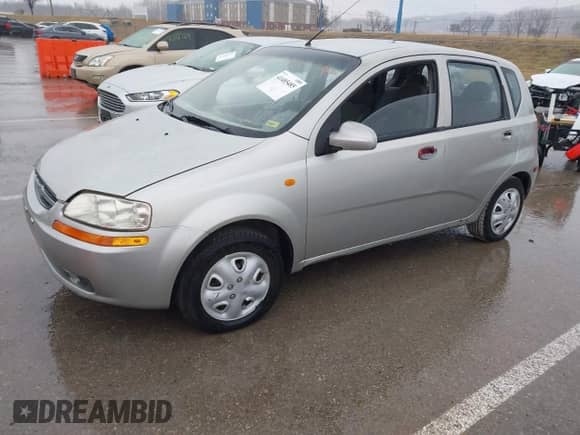 2004 Chevrolet Aveo with VIN KL1TD62684B251582, listed as a IAAI auction lot 41485485 with Not provided miles and . Bid and sale history available at DreamBid. Image 2.
