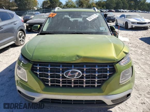 2022 Hyundai Venue SEL with VIN KMHRC8A32NU166585, listed as a Copart auction lot 86672115 with 71,399 mi miles and Salvage title. Bid and sale history available at DreamBid. Image 5.
