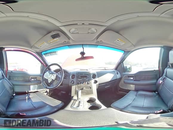 2005 Ford F-150 XLT with VIN 1FTPX14595NB70423, listed as a Copart auction lot 80550125 with 136,187 mi miles and Salvage title. Bid and sale history available at DreamBid. Image 14.