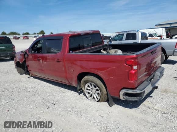 2019 Chevrolet Silverado 1500 LT z VIN 1GCUYDED4KZ109461, wystawiony jako Copart lot #70625245 z przebiegiem 118 886 mil mil oraz Szkoda całkowita • Salvage title. Historia ofert i sprzedaży dostępna na DreamBid. Obrazek 2.