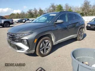 2025 Hyundai Tucson SEL Convenience with VIN KM8JCDD12SU305786, listed as a Copart auction lot 70176285 with 6,618 mi miles and Salvage title. Bid and sale history available at DreamBid. Image 1.