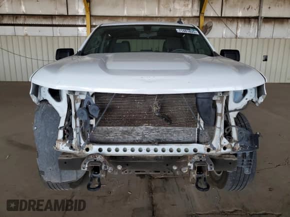 2019 Chevrolet Silverado 1500 Custom with VIN 3GCPWBEHXKG150607, listed as a Copart auction lot 71481825 with 113,960 mi miles and Salvage title. Bid and sale history available at DreamBid. Image 5.