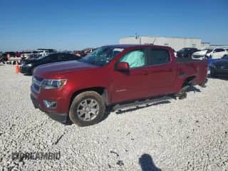 2020 Chevrolet Colorado 2WD LT with VIN 1GCGSCEA8L1199132, listed as a Copart auction lot 85845734 with Not provided miles and Salvage title. Bid and sale history available at DreamBid. Image 1.