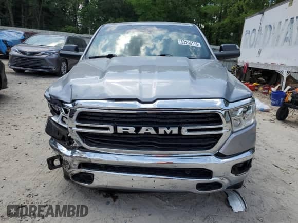 2021 Ram 1500 Big Horn z VIN 1C6RREFT1MN660589, wystawiony jako Copart lot #53296115 z przebiegiem 73 354 mil mil oraz Nie do naprawy • Non repairable. Historia ofert i sprzedaży dostępna na DreamBid. Obrazek 5.