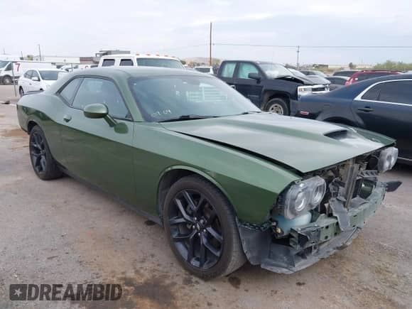 2021 Dodge Challenger GT with VIN 2C3CDZJG6MH567689, listed as a IAAI auction lot 43096486 with 88,671 mi miles and . Bid and sale history available at DreamBid. Image 1.