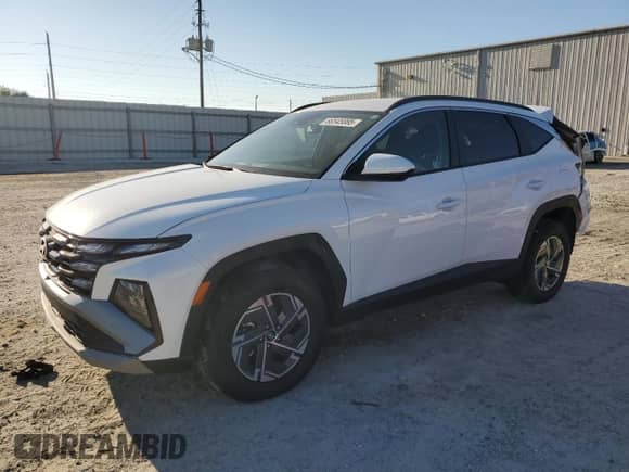 2025 Hyundai Tucson Blue с VIN KM8JBDD17SU259892, выставлен на аукционе Copart как лот 66545865 с пробегом 9 976 миль миль и На запчасти • Non repairable. История ставок и продаж доступна на DreamBid. Изображение 1.