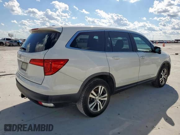 2016 Honda Pilot EX-L with VIN 5FNYF5H55GB027429, listed as a Copart auction lot 82125565 with 147,898 mi miles and Salvage title. Bid and sale history available at DreamBid. Image 3.