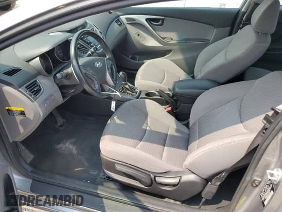 2014 Hyundai Elantra with VIN KMHDH6AH7EU026396, listed as a Copart auction lot 66883345 with 35,572 mi miles and Salvage title. Bid and sale history available at DreamBid. Image 7.