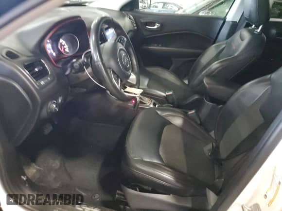 2018 Jeep Compass Trailhawk with VIN 3C4NJDDB0JT457160, listed as a Copart auction lot 67395135 with 93,180 mi miles and Non repairable. Bid and sale history available at DreamBid. Image 7.